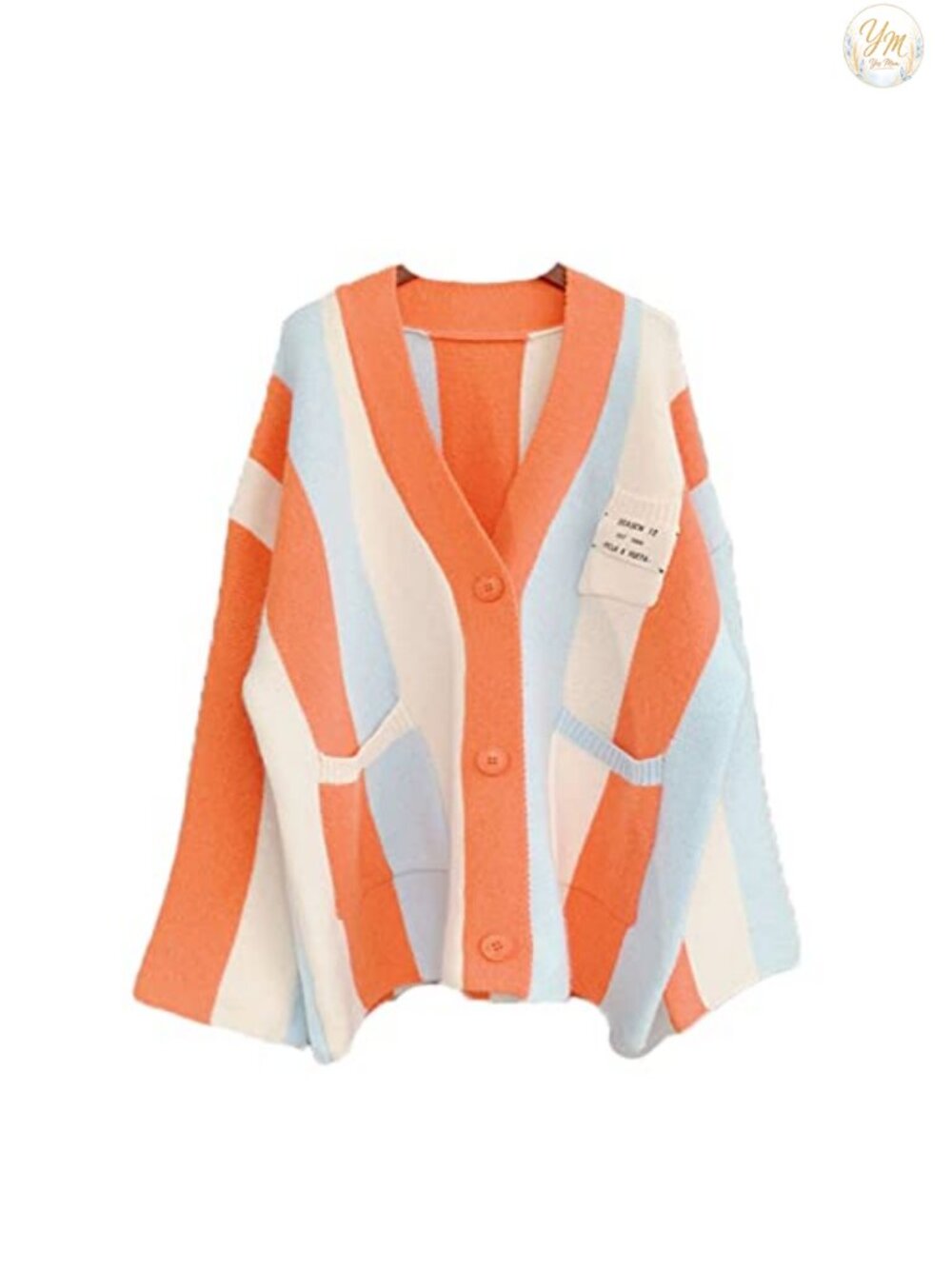 Chunky Cable Knit Oversized Cardigan Sweater for Women